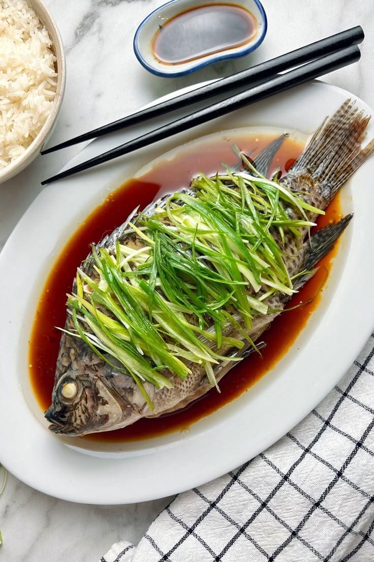 Steamed Fish